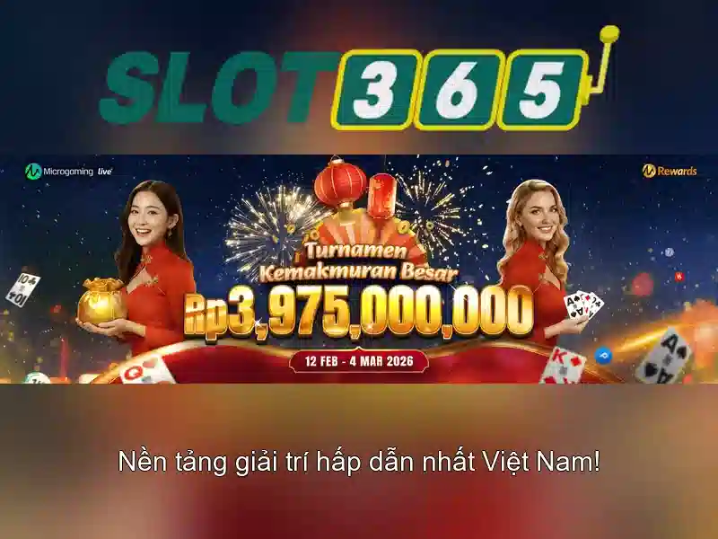 Slot365: Khu vực trò chơi máy đánh bạc trực tuyến nổi bật
